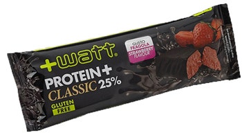 +Watt Protein+ Classic 25% Barretta Proteica Gusto Fragola 40g