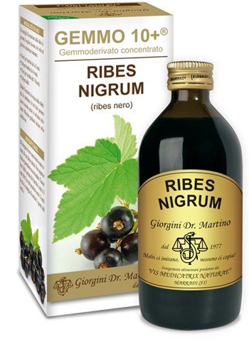 Gemmo 10+ Ribes Nero Liquido Analcolico 200ml