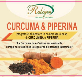 Rubigen Curcuma E Piperina 120 Compresse