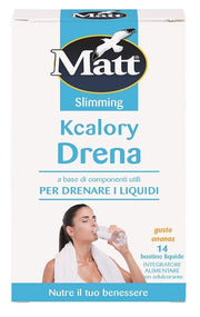 Matt Slimming Kcalory Drena 14 Bustine