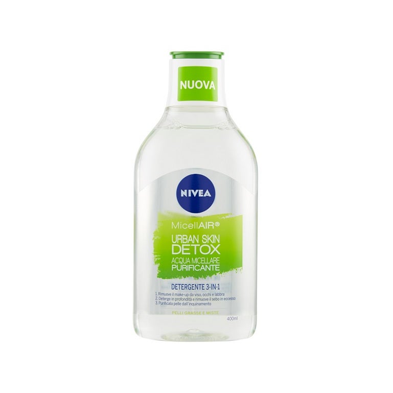 Nivea Micellair Urban Skin Detox Acqua Micellare Purificante 400ml