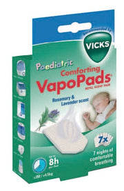 Vicks Vapopads Rosmarino E Lavanda Pads Per Umidificatori 7 Pezzi