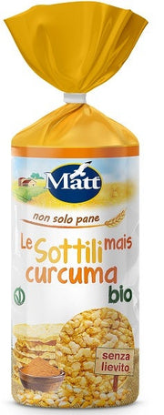 Matt Gallette Le Sottili Mais Curcuma Bio 130g