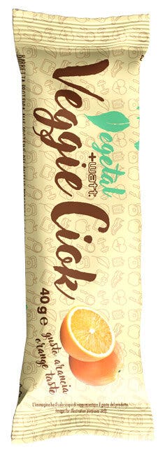 +Watt Vegetal Veggie Ciok Barretta Proteica Gusto Arancia 40g