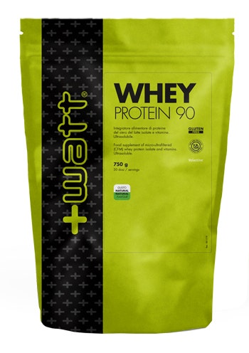 +Watt Whey Protein 90 Doypack Gusto Naturale 750g