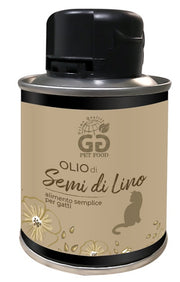 G&G Pet Food Olio Di Semi Di Lino Per Gatti 100ml