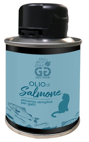 G&G Pet Food Olio Salmone Per Gatti 100ml