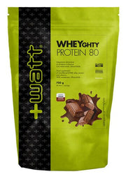 +Watt Wheyghty Protein 80 Doypack Gusto Cacao 750g
