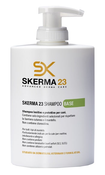 Skerma 23 Shampooing de base pour chiens 250 ml