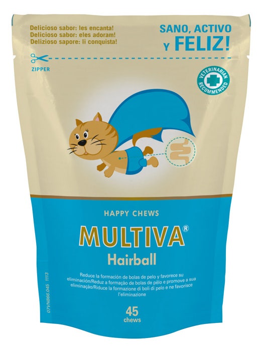 Vetnova Multiva Hairball 45 comprimés à mâcher