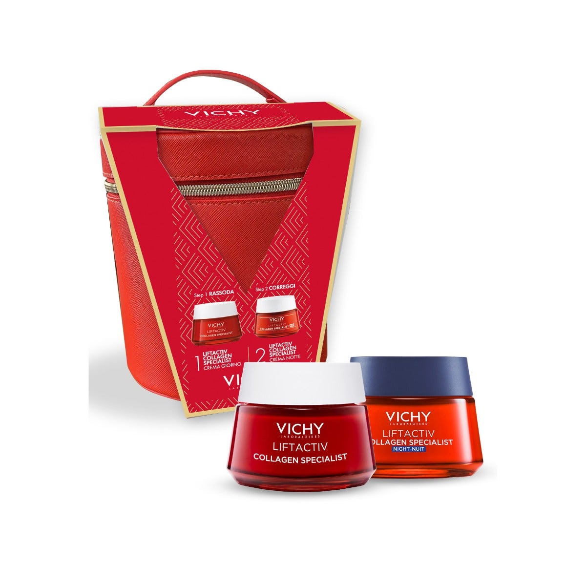 Vichy Coffret Liftactiv Collagen Specialist Crème de Jour 50 ml + Crème de Nuit 50 ml