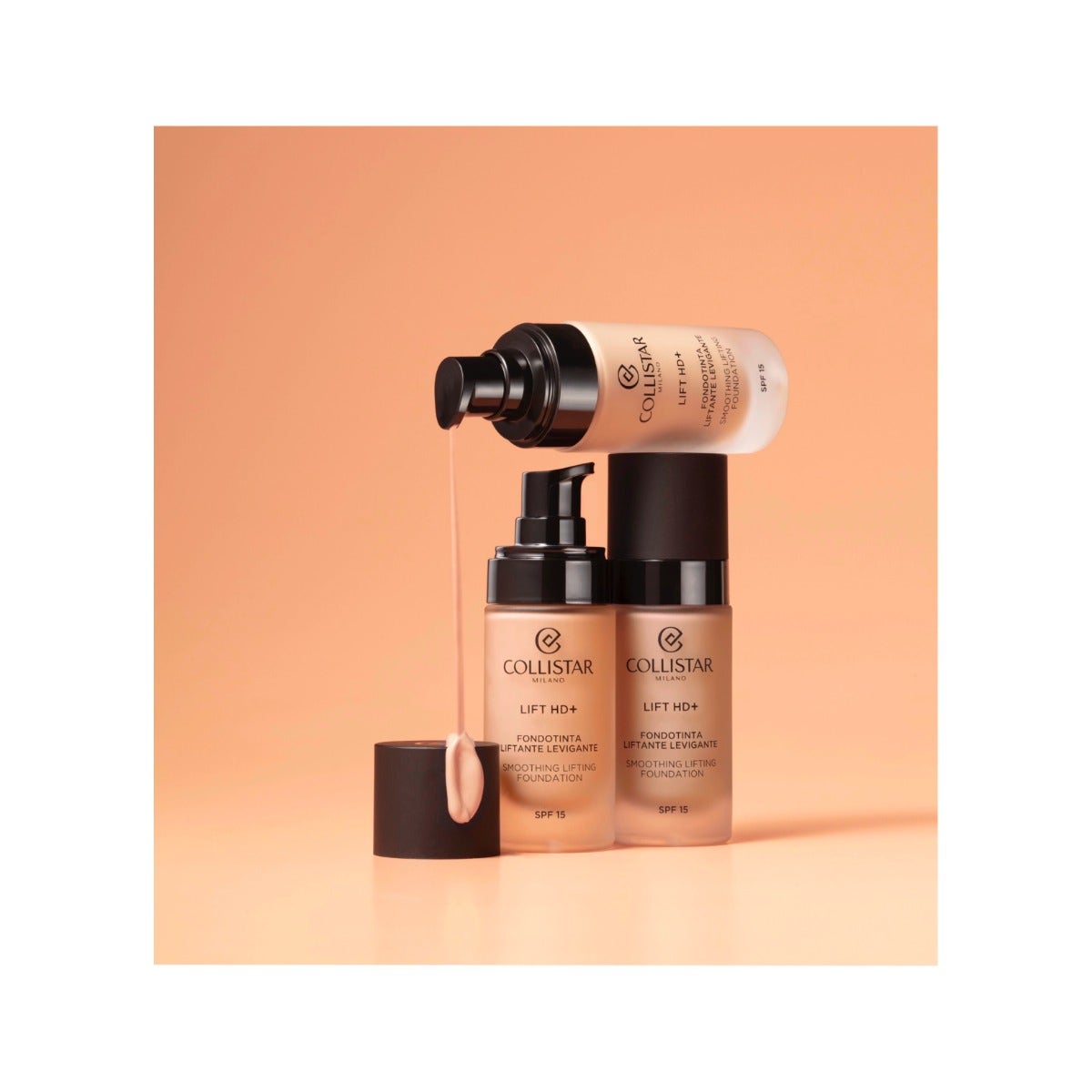 Collistar Lift Hd+ Fondotinta Liftante Levigante Waterproof SPF15 30ml 3G Naturale Dorato