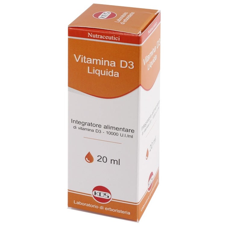 Kos Vitamine D liquide 20 ml 10 000 UI/ml