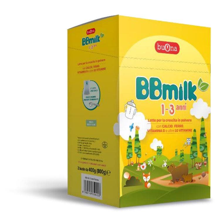 BB Milk 1-3 ans, poudre, 2 sachets de 400 g