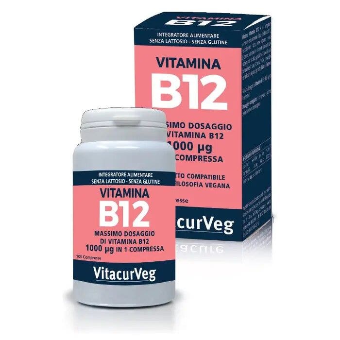 Vitacurveg Vitamine B12 100 comprimés