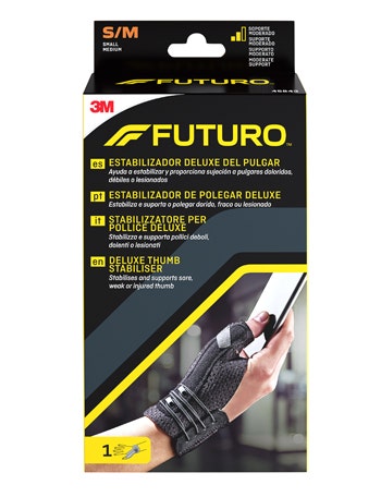 Futuro Stabilizzatore Per Pollice Nero Taglia S/M