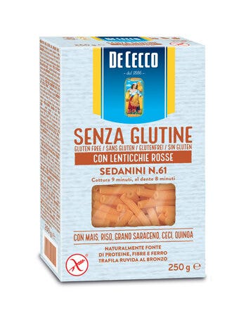 DE CECCO SEDANINI N61 LENT 250G