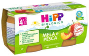 Hipp Purée Pomme/Pêche 4M+ 2x80g