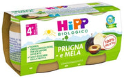 Hipp Purée de prune et pomme 4M+ 2x80g