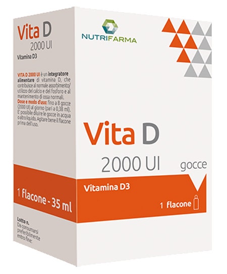 Vitamine D 2000 UI Gouttes 35 ml