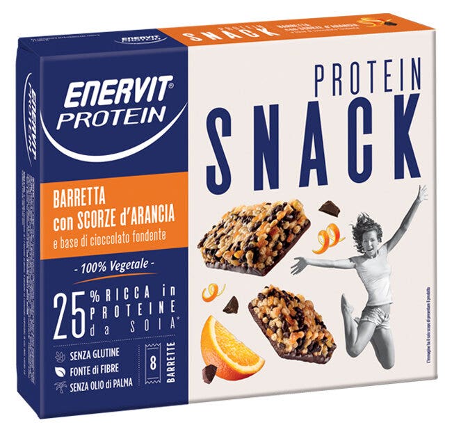 Enervit Protein Snack Orange 8 barres