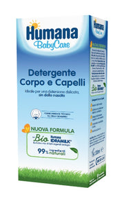 Humana Baby Care Detergente Corpo&Capelli 300ml