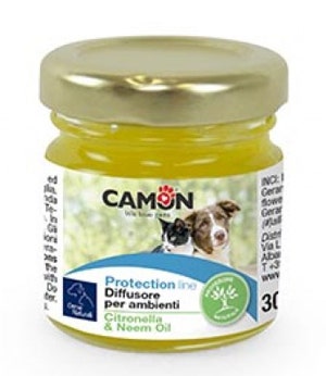 Camon Diffuseur d'ambiance à la citronnelle et à l'huile de neem pour chiens/chats 30 ml