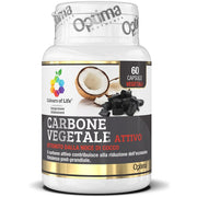Colours Of Life Carbone Vegetale Attivo 60 Capsule Vegetali