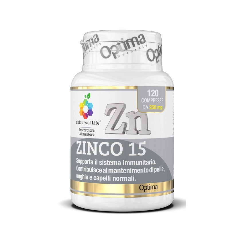 Colours Of Life Zinc 15 120 comprimés