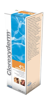 Clorexyderm Solution 4 % 1000 ml - Antiseptique pour animaux