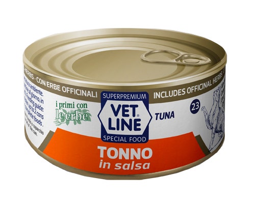 Vet Line Per Gatto Tonno In Salsa 70g
