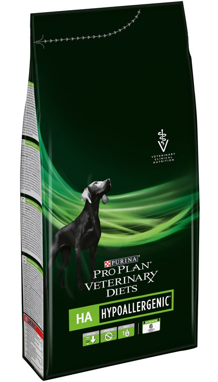 Purina Pro Plan Veterinary Diets Croquettes pour chien HA Hypoallergenic Sac de 1,3 kg