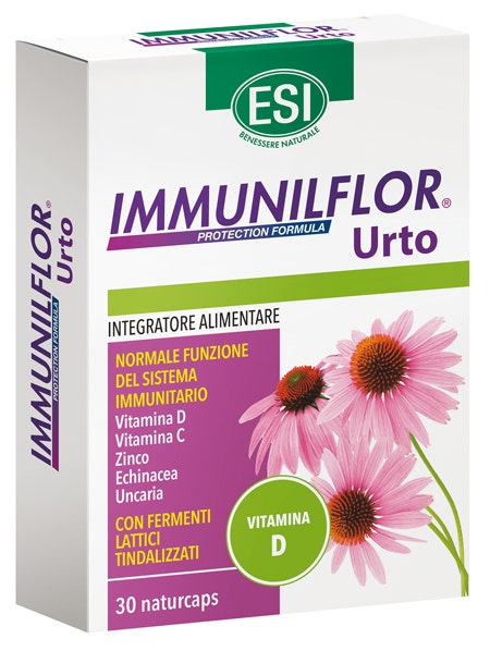 Esi Immunilflor Urto Vitamine D 30 comprimés : Complément alimentaire pour le système immunitaire