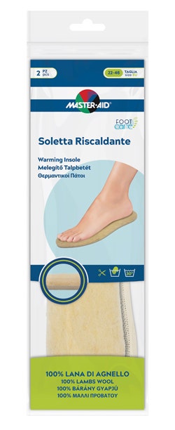 Master Aid Footcare Semelle chauffante découpable 2 pièces