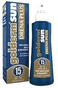 GOLDERM SUN DRENA PLUS SPF 15 Spray