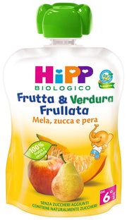 Hipp Bio Purée de fruits et légumes Pomme Poire Potiron 90 g