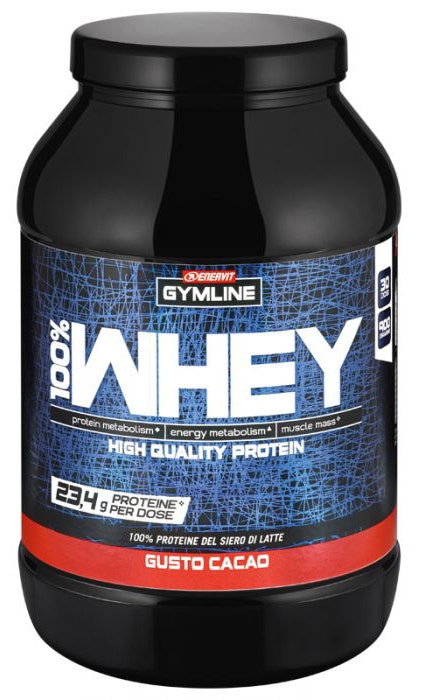 Enervit Gymline 100% Whey Protein Cacao 900g