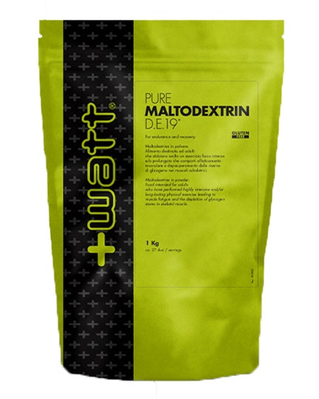 +Watt Pure Maltodextrin D.E. 19 Doypack 1kg