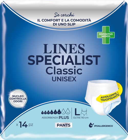 Lines Specialist Classic Pantalons unisexes Plus 14 pièces
