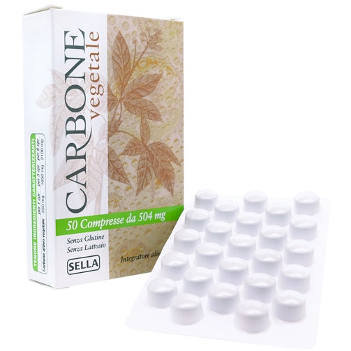 Charbon végétal 50 comprimés