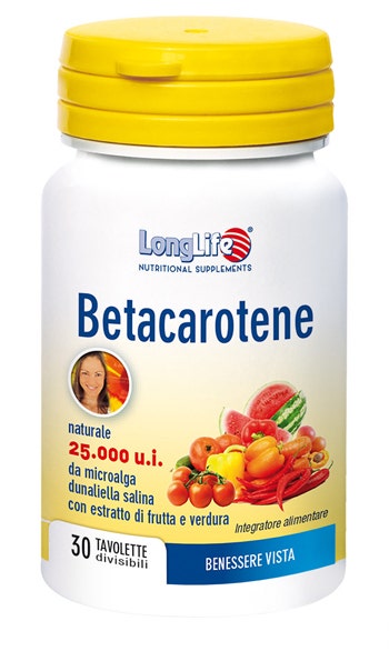 Longlife Bêta-carotène 30 comprimés