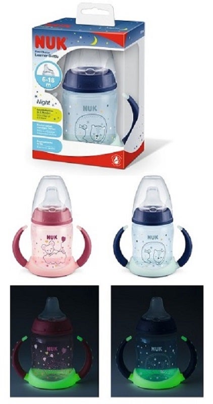 Nuk Bevimpara Night First Choice Beccuccio Silicone 6-18 Mesi 1 Pezzo