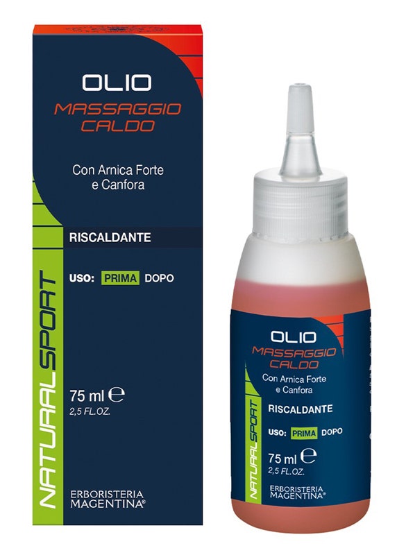 Huile de massage chauffante Natural Sport 75 ml