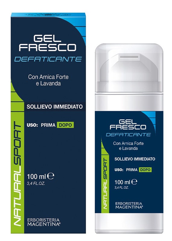 Gel rafraîchissant et défatigant Natural Sport 100 ml