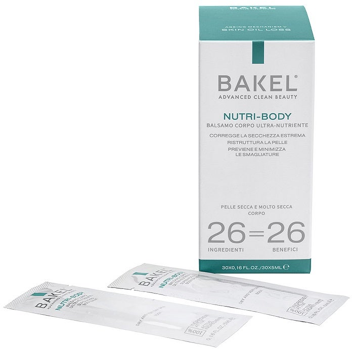 Bakel Nutri Body Baume Corporel Ultra-Nourrissant 30 x 5 ml