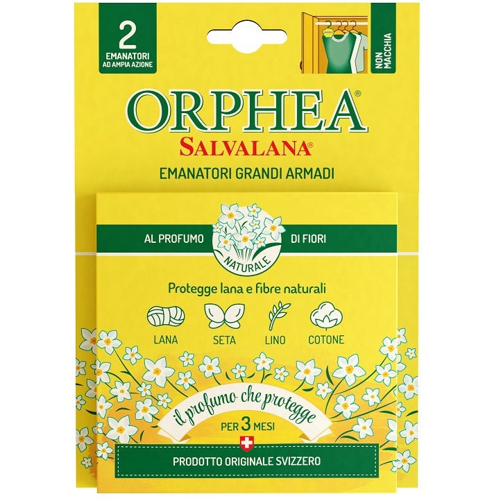 Orphea 2 grands diffuseurs pour armoires parfumés aux fleurs