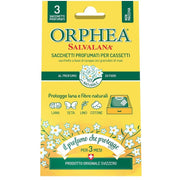 Orphea 3 sachets parfumés pour tiroirs au parfum de fleurs