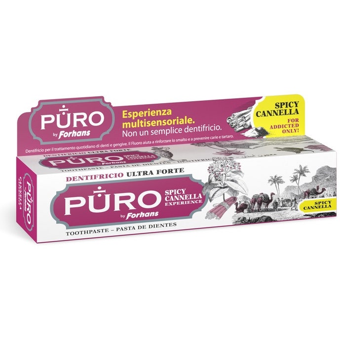 Forhans Puro Dentifricio Spicy Cannella 75ml