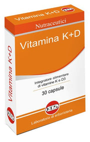 Kos Vitamine K+D Végétale 30 gélules