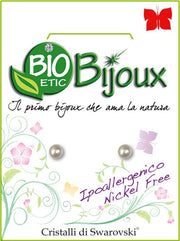 Bioetic Bijoux Orecchini Perla 3mm White